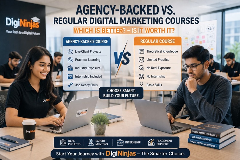 Agency-Backed vs Regular Digital Marketing Courses — Which is Better in 2026?
